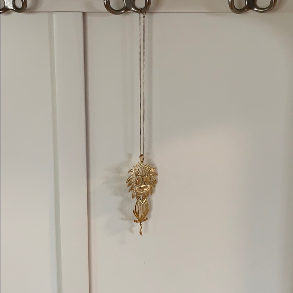 Vintage tiger necklace.